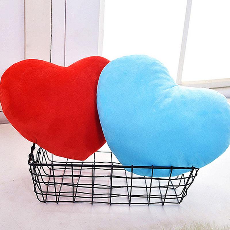 Urocza pluszowa poduszka w kształcie serca, miękka poduszka do spania, dekoracja salonu, prezent na Walentynki, wygodna poduszka miłosna, poduszka na sofę
