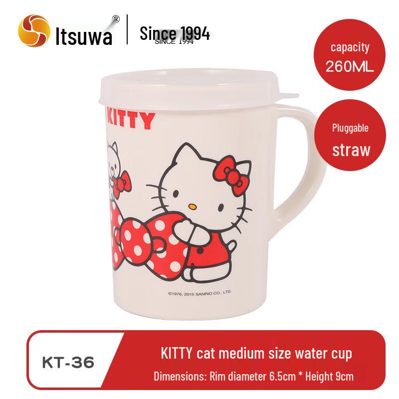 Hello Kitty Kids Melamine Tableware Set