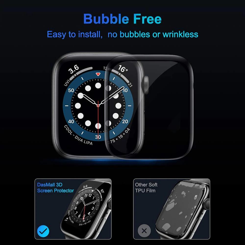 Glass Screen Protector Film For Apple Watch 11 10 46mm 42mm Ultra 3/2 49mm Soft Hydrogel Film iWatch 9 8 7 6 5 SE 45mm 41mm 44mm