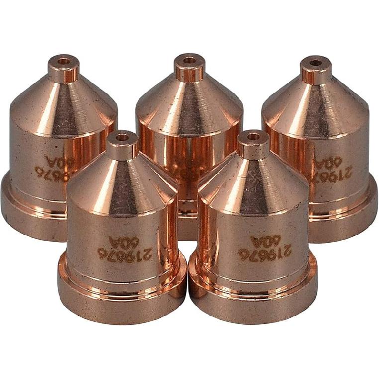 RIVERWELD 212726 Plasma Tips 80Amp For Miller ICE-60T 80T Plasma Cutting Torches Pack of 5