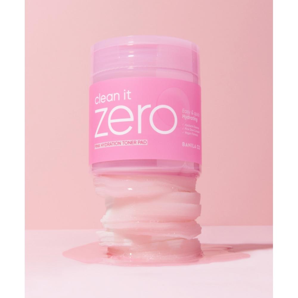 Banilaco Clean It Zero Pink Moisture Toner Pad  70pcs FREE