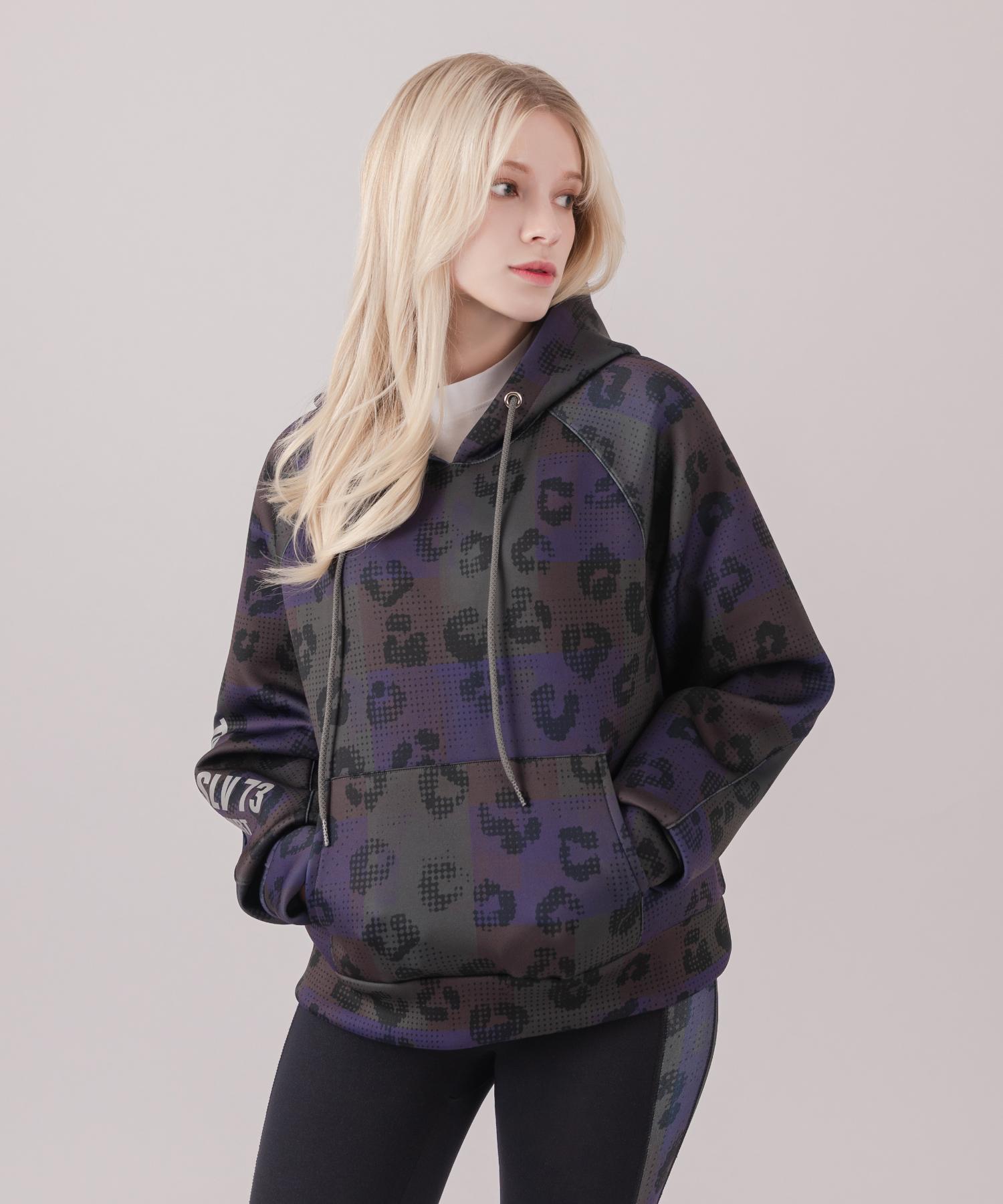 Ssql Women S Neoprene Print Hoodie_N_Gas_H_D_Lp_01
