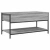  Coffee Table, Grey Sonoma Oak, 100x50x50 Cm