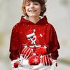 The Latest Santa Claus 3D Printed Boy Hoodie, a Stylish and Comfortable Sports Shirt
