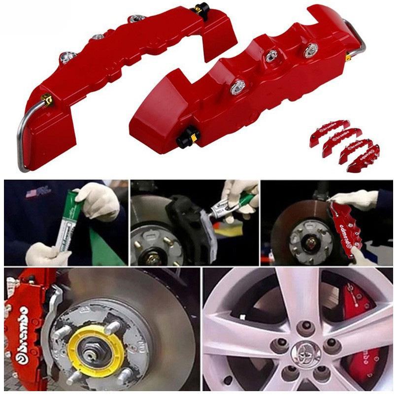 Brake Caliper Cover Kit for Volkswagen 7, Magotan, 8, Bora, and 22 Legend Wheel Upgrade