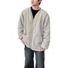Levis Loose Faux Shearling Reversible Long Sleeve Jacket Men jackets Light-Gray 002PX-0000