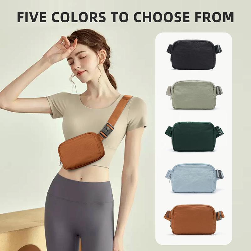 Pásová taška pro ženy Muži, Módní Crossbody Fanny Pack Vodotěsná mini taška do pasu Bum Bag na běhání, turistiku, procházky a cestování