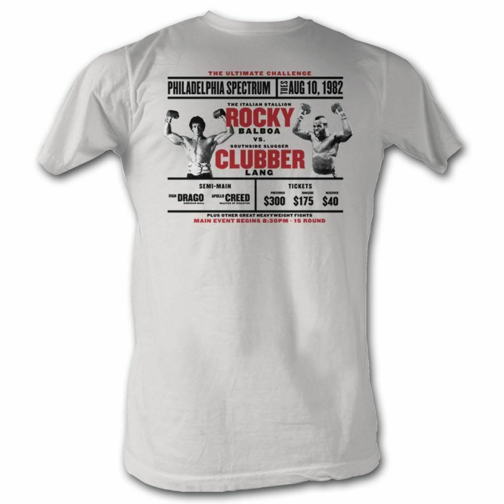 Rocky Rocky vs. Clubber Natural T-Shirt XXL
