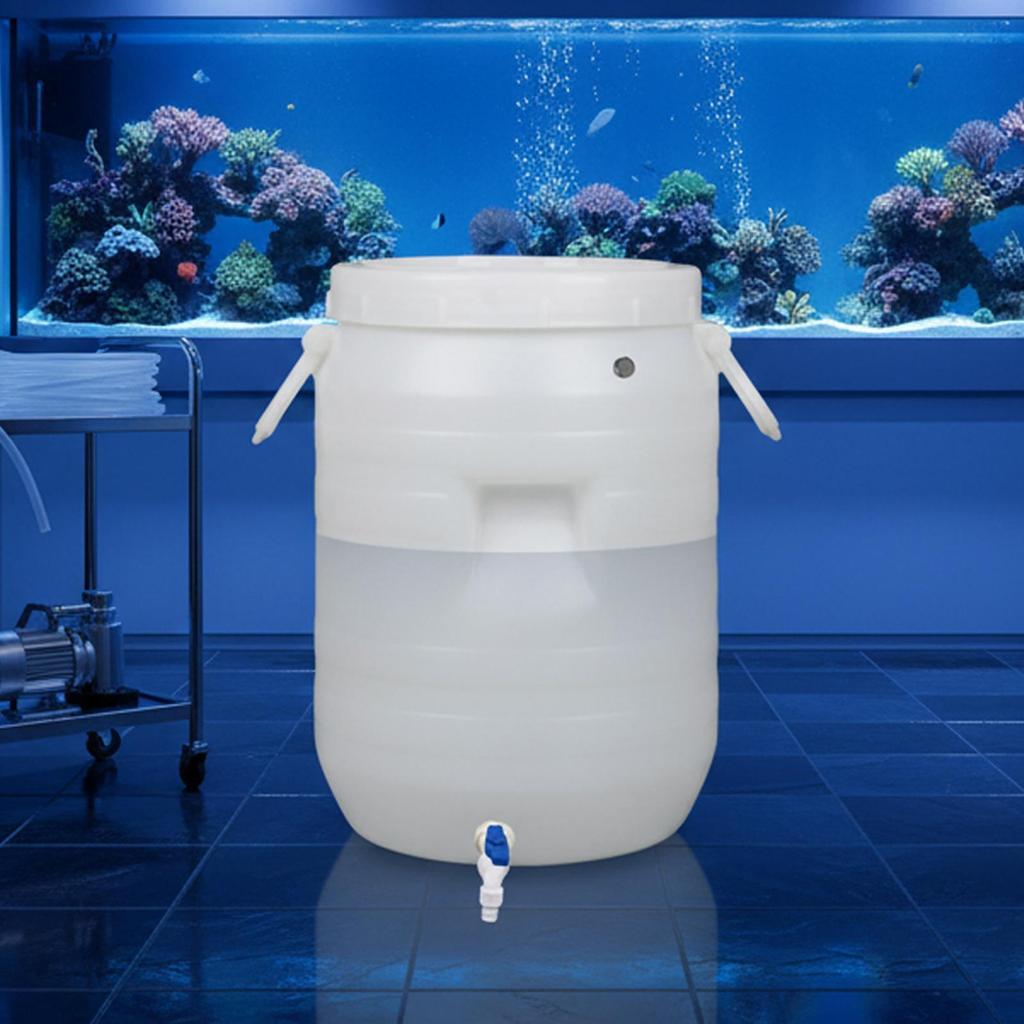 Honey Pail Organizer Durable Plastic Multipurpose Storage Bin with Lid for Fishing Camping Home