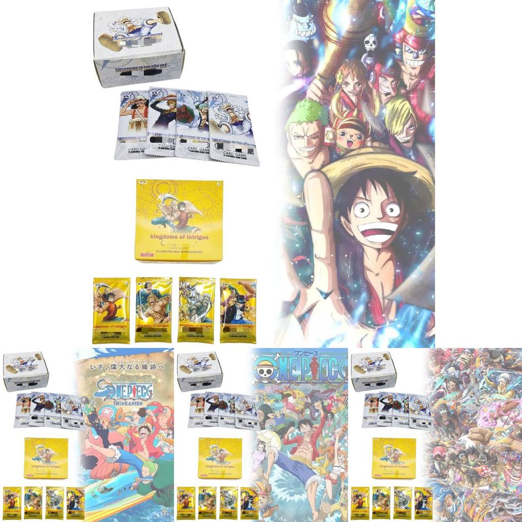One Piece Card Deck Pvc Playing Cards For Kids And Enthusiasts In Game Rooms