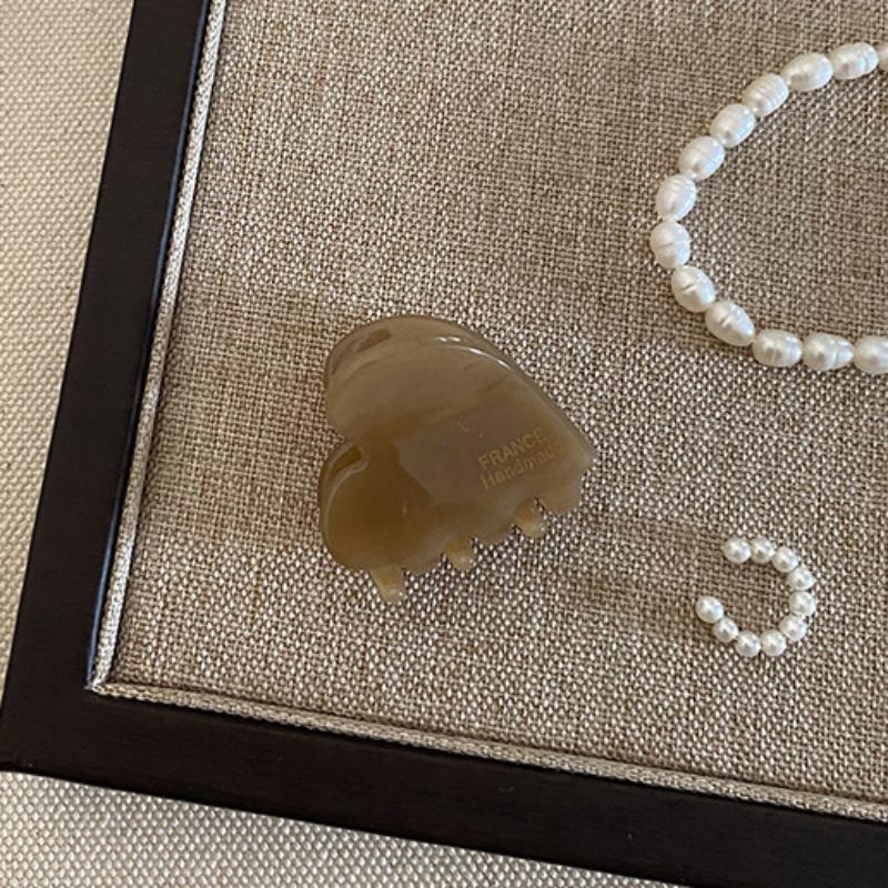 5 Stück Kunstperlen-Ornament Krallenklemmen, Elegant & Schick Große Größe Haarspangen Haarclips Accessoires für Frauen