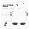 2025 B010 Polygonal Trendy Children's Glasses Sunglasses Trendy and Fashionable Men's and Women's Bow Metal Sunglasses
