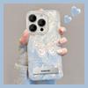 Butterfly for Apple 16Promax mobile phone case IP15 large hole IMD feather bracket Internet celebrity 16 violent laser