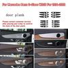 Carbon Fiber For Mercedes Benz C-Class W205 Car Film Interior Sticker Center Console Gear Dashboard Air Door Handle Lift Panel