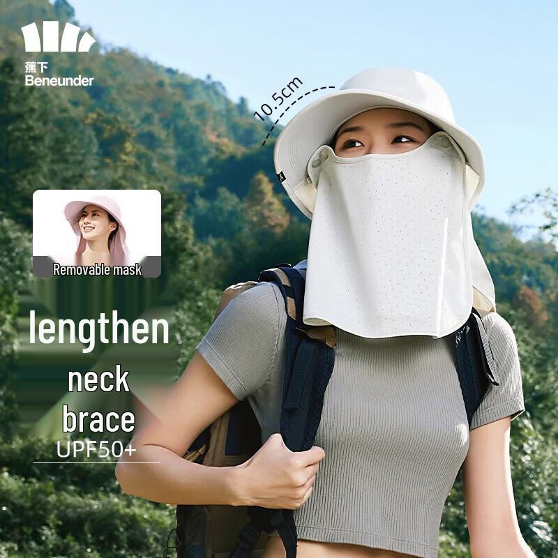 Women s Multi-functional Full-Face Anti-UV Sun Hat F