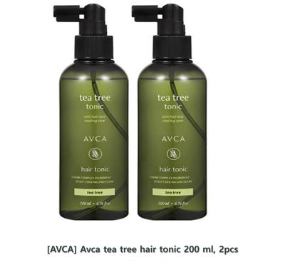[AVCA] Avca Tea Tree Hair Tonic 200 Ml, 2pcs