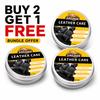Car Leather Care Cream Transparent Conditioner Balm Odorless Leather Polish for All Colors Car Seats Sofa Bags