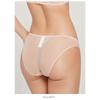 Sexy French Style Lace Bow Mesh Plus Size Low Waist Butt Lifting Womens Briefs