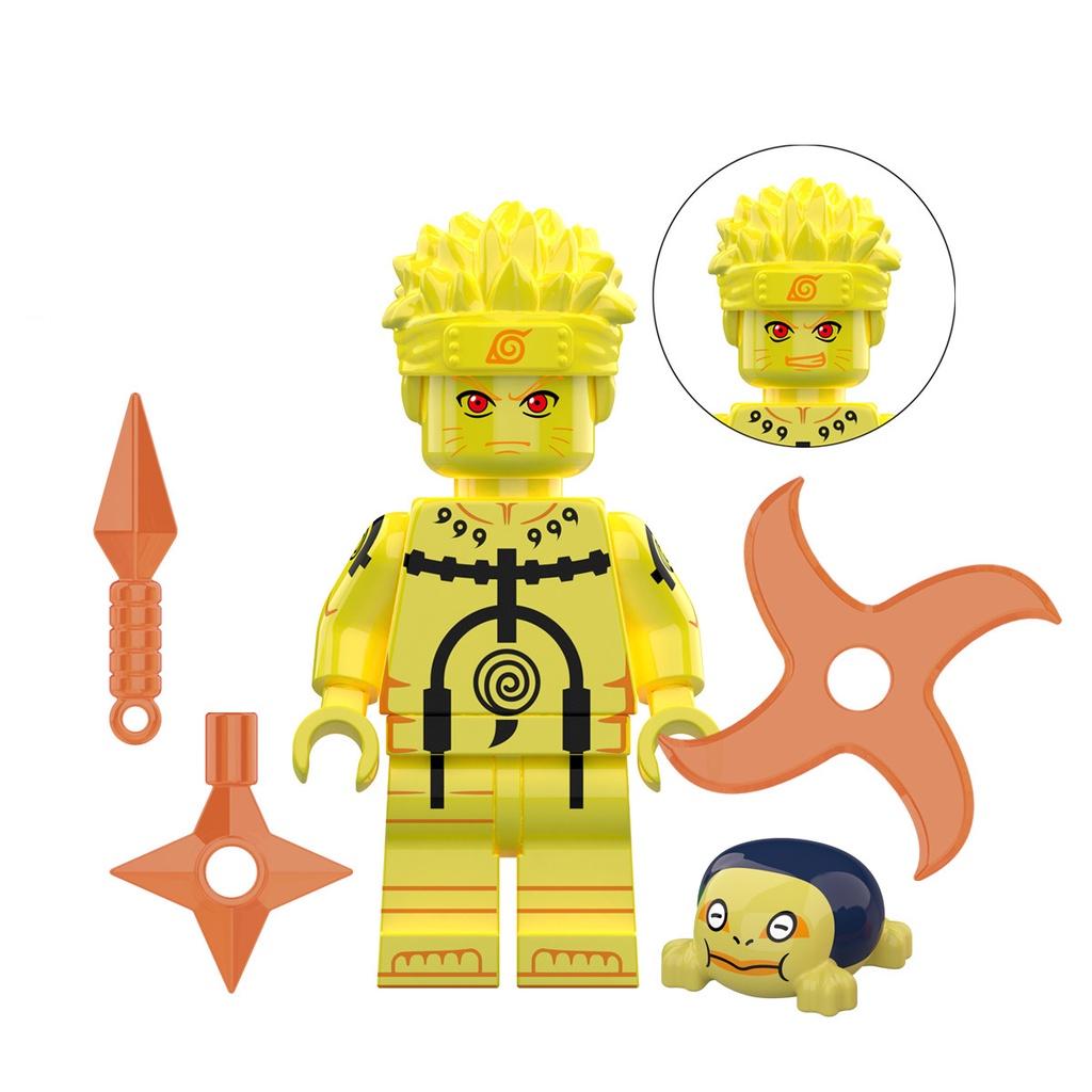 Kdl806 Naruto Anime Ninjutsu Building Blocks Toy Abs Plastic Diy Export Type