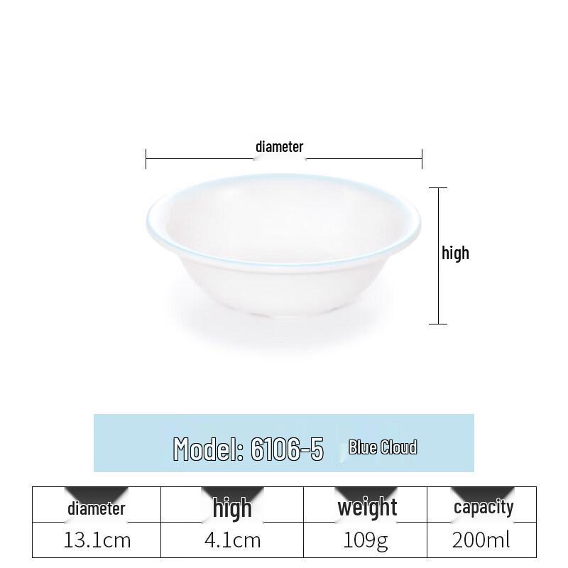 Yipan Melamine 4-Piece Dinnerware Set