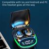 Tg06 Wireless Bluetooth-compatible 5.1 Mini Headphones Waterproof Outdoor Sports Earbuds Subwoofer