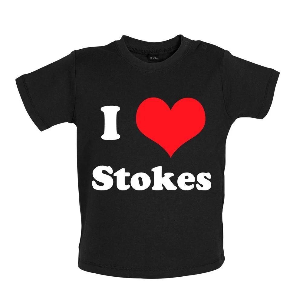 

I Love Stokes -Baby Kids Boys Girls Unisex T-Shirt / Romper Tees Top- Cricket Tour Ashes Ben Player Bat Fan 140