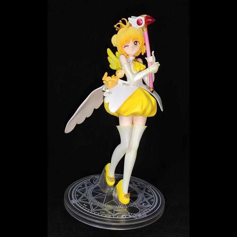 

Cardcaptor Sakura Kinomoto Model Toys Anime Figure Cute Room Ornament Decoration Children Birthday Gift PVC 22cm