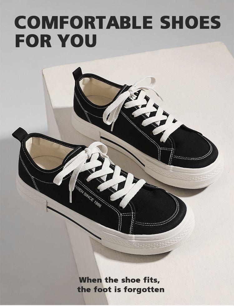 Low-top breathable canvas shoes men's lace-up board shoes leisure construction site labor insurance breathable canvas shoes