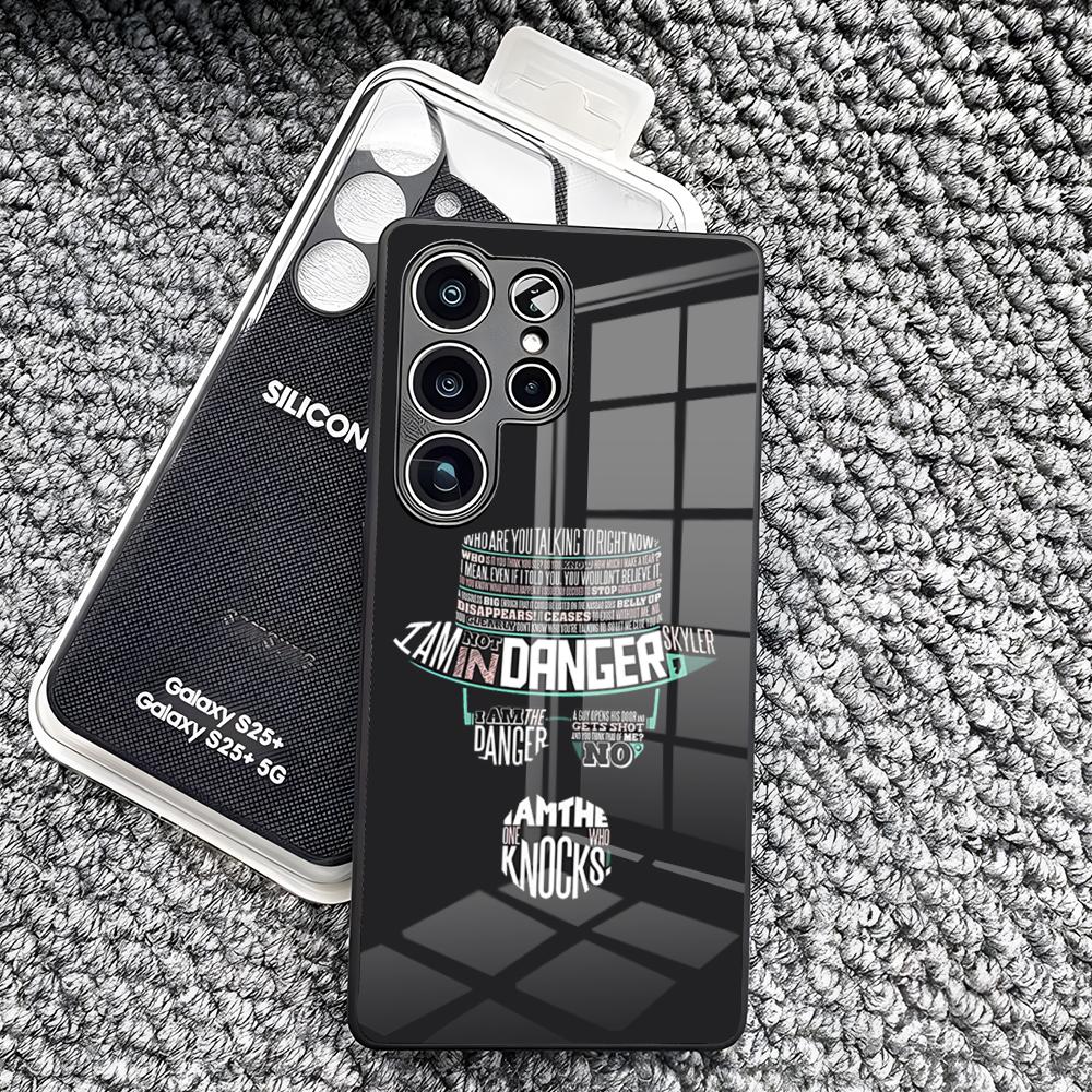 

B-Breaking Bad H-Heisenberg-es Phone Case For Samsung S26 Ultra S25 Edge Ultra S23 S22 S21 S20 Ultra Plus S24 Fe A25 Glass Cove Samsung S21 Plus