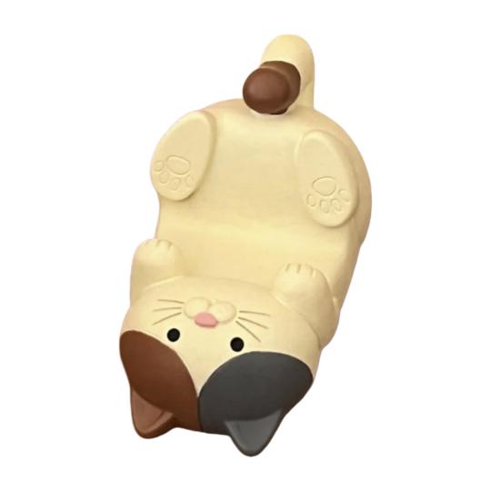 Harz Katzenfigur Handyhalter Niedlicher Katzenförmiger Brillenhalter Tiergeschenke für Katzenliebhaber Heim-Büro-Schreibtischdeko