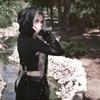 Women Gothic Punk Hoodies Bandage Sexy Vampire Halloween Sweatshirt Crop Top