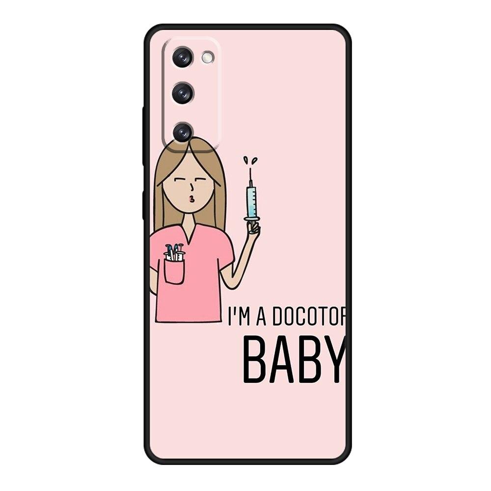 

Для Samsung S21 Plus S8 S7 S22 Ultra 5G S10e S20 FE 2022 S9 S10 Para Funda Nurse Medical Medicine Samsung S7