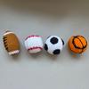 Creative Football Shape Punching Bag Soft Plush Stress Relief Toy Small Soccers Ball Toy For Kids And Adults
