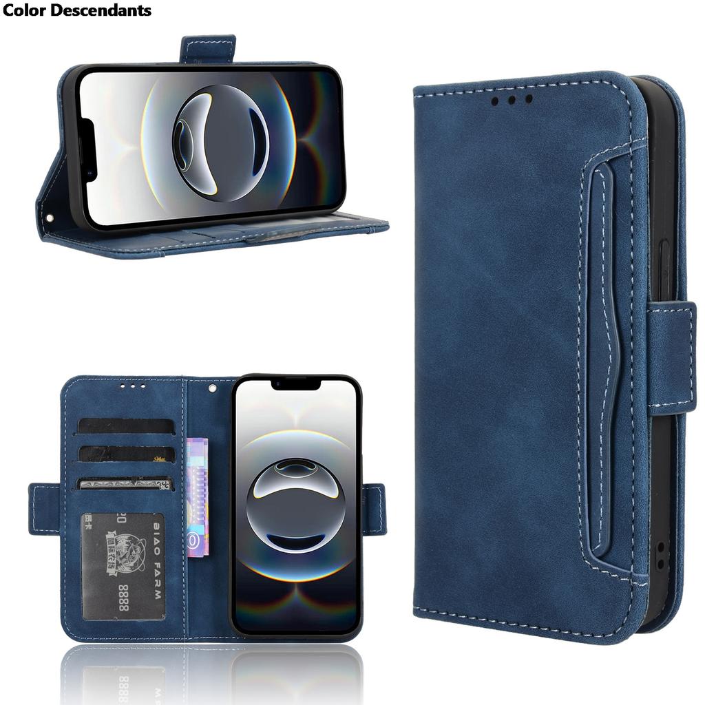 For Samsung Galaxy A56 5G Case Leather Wallet Flip Type Multi-card Slot Leather Book Design Cover For Galaxy A36 5G Phone Case