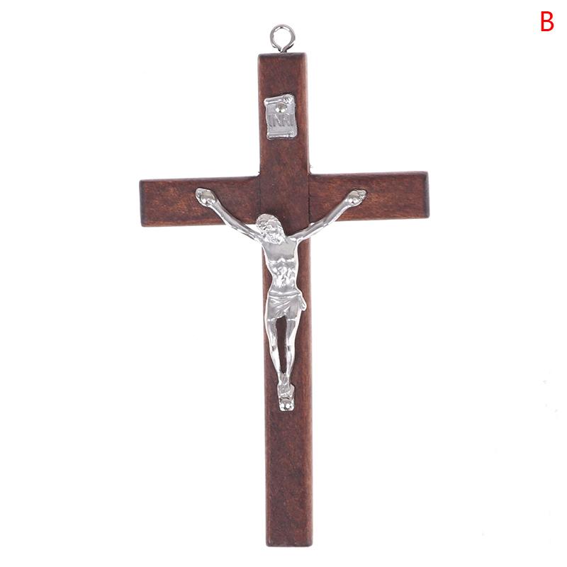 1PCS Jesus Cross Christ Suffering Statue Cross Religious Prayer Jesus Decoration