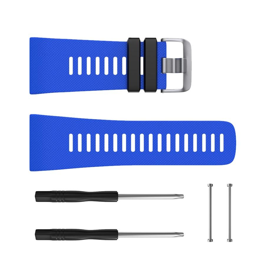 

Soft Silicone Watch Strap For Garmin Vivoactive HR Bands Silicone Replacement Bracelet for Vivoactive HR Bracelet Bandje for Vivoactive HR королевский синий