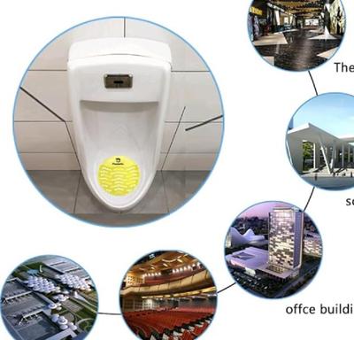 Deodorizer Mats Anti-Splash Anti-Clogging Urinal Mats Scented Lasting Odor Freshener for Bathrooms Restrooms