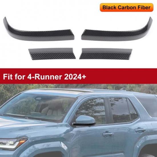 Carbon Side Rearview Mirror Base Stipe Cover For Tacoma 24+Tundra 22+ 4Runner25+