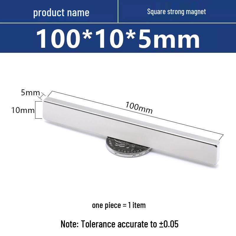 N52 Neodymium Iron Boron Square Magnet – Strong Rare Earth Permanent Magnet