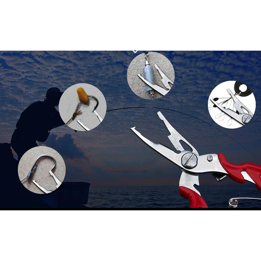 Pliers Stainless Steel Curved Mouth Small Pliers Multi-purpose Fishing Pliers Pick Hook Pliers