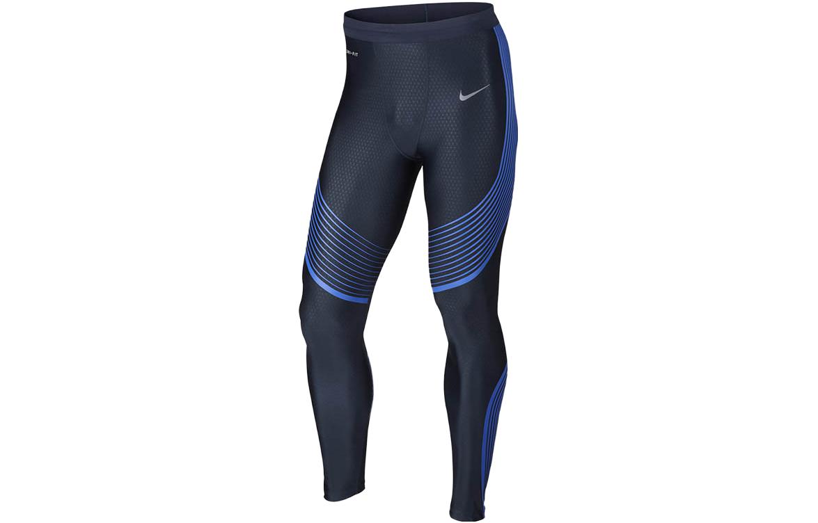 

Nike Knitted Sweatpants Men s Blue Moderate Slim Fit Pants 717751-410 M