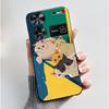 Cute Case For ZTE Nubia Z60 Ultra 5G Capa Fundas Printing Shells Protective Back Cover Soft Silicone Cartoon Black Casing Coque