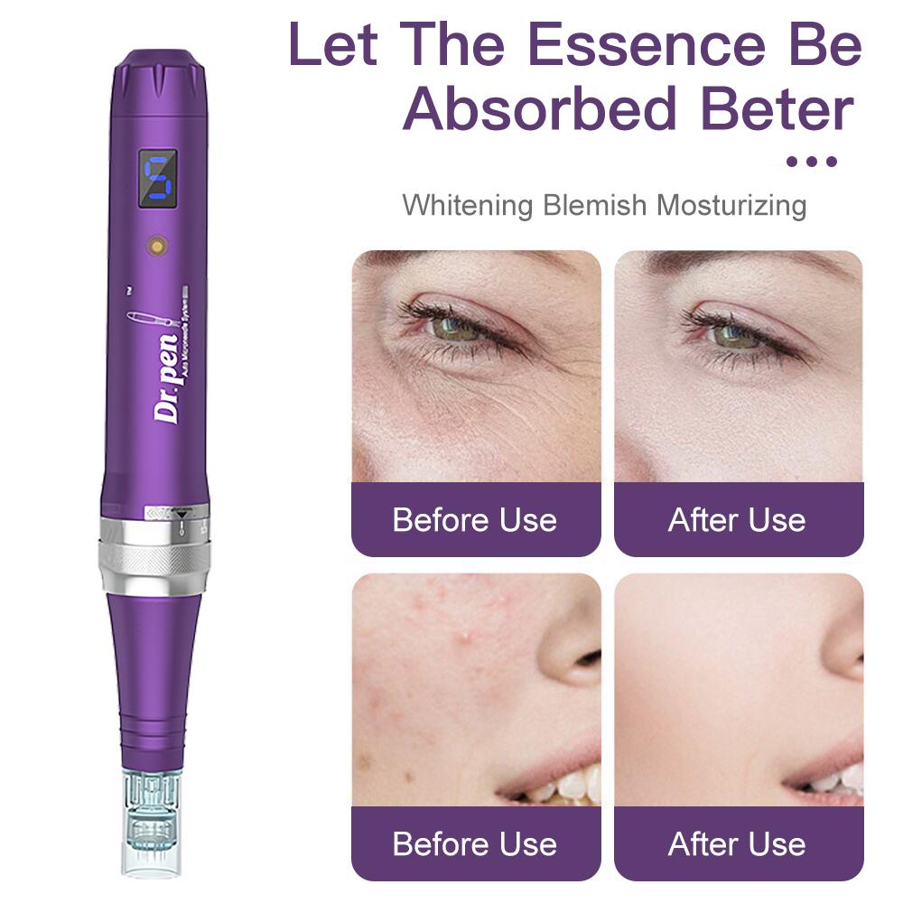 Dr.Pen X5 Wireless Derma Pen Microneedling Derma Rolling MTS Micro Needle Therapy System Skin Care Beauty Tool With 12Pcs Needles Cartridges