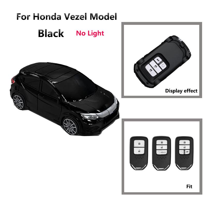 Kreativer Schlüsselanhänger Auto Modell Für Honda Crv Odyssey Vezel 2 3 4 5 Tasten Fernbedienung Smart Auto Schlüsselhülle Halter Schlüsselanhänger Zubehör