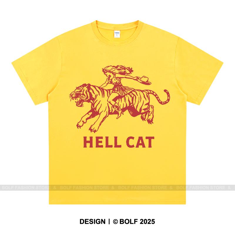 Super Hero Simple Printed 100% Cotton Women's Oversized T-Shirt Loose Fit Graphic Tees Tops for Daily Wear