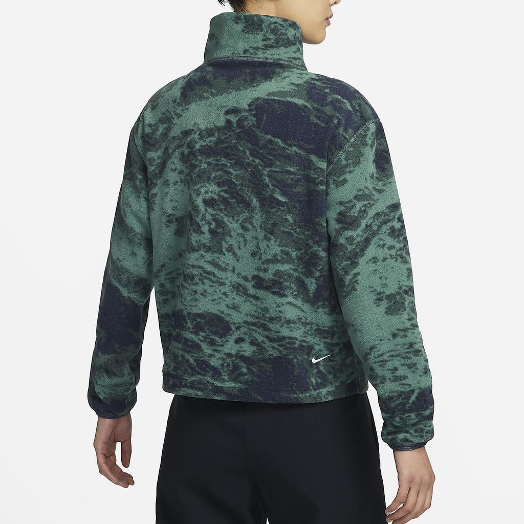 Nike ACG Wolf Tree Allover-Print Halb-Zip Stehkragen Sport-Sweatshirt Damen Sweatshirt Coastal-Blue FN1935-361
