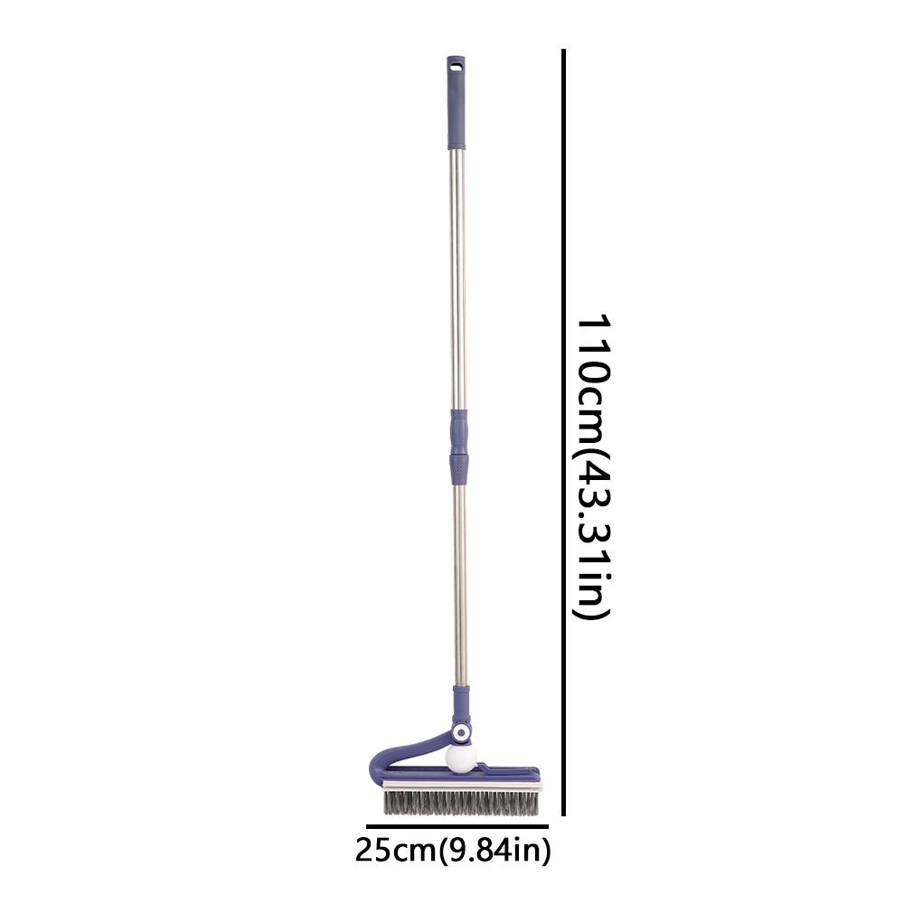 Handheld Stainless Steel Brush Adjustable Tile Crevice Brush Floor Cleaning Brush  Kitchen Use