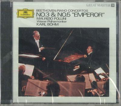 CD KARL BOHM MAURIZIO POLLINI VIENER  Beethoven  Piano Concerto No.3  N GS1022 POLYDOR Japan Classical Used