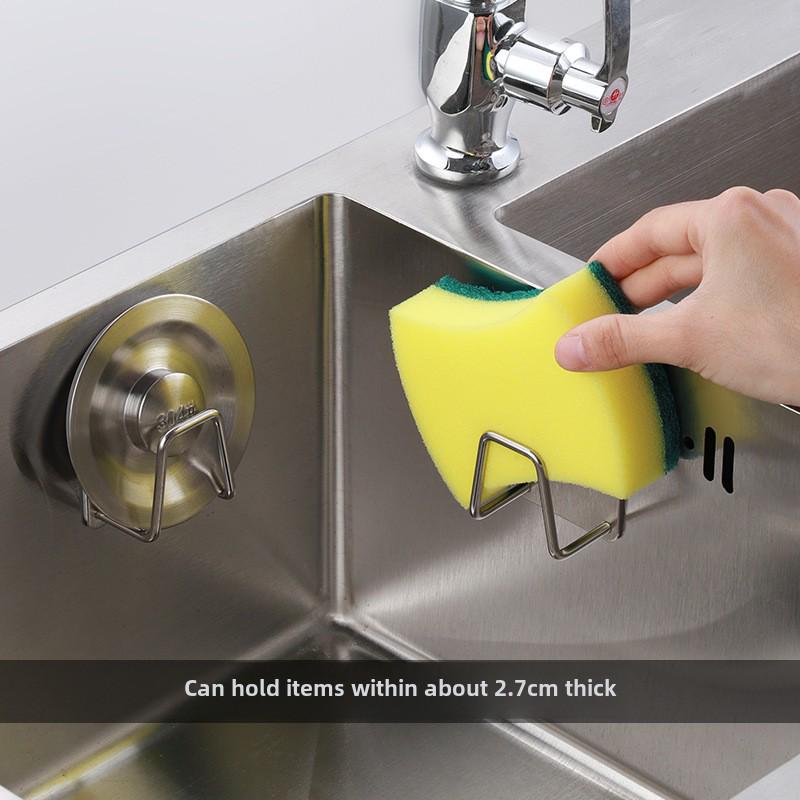 304 Stainless Steel Sink Organizer for Sponges and Rags