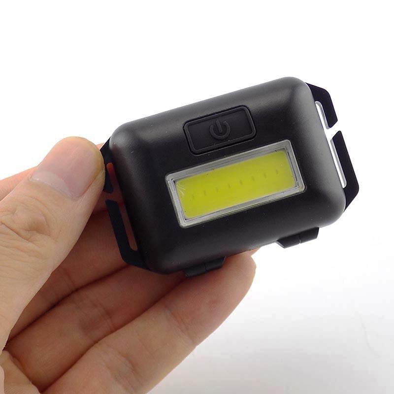 Mini Small COB Headlamp AAA Battery Head Light Lamp Torch Lampe Frontale Headlight Flashlight Lantern Hoofdlamp Fishing